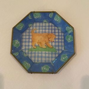 Decorative, decoupage, plate